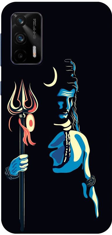 Designer Cover Back Cover for Realme X7 Max  (Multicolor, Grip Case, Silicon, Pack of: 1)