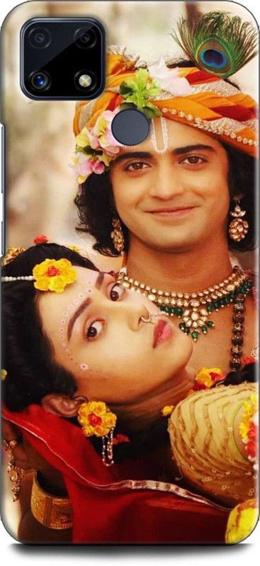Afterglow Back Cover for Realme C25 RADHA KRISHNA, RADHA AND KRISHNA, KRISHNA, RADHA, GOD  (Multicolor, Shock Proof, Pack of: 1)