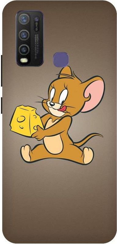 URCHIN Back Cover for Vivo Y30 Tom and Jerry, Cartoon Network, Cartoon, Jerry, Cute  (Multicolor, Shock Proof, Pack of: 1)