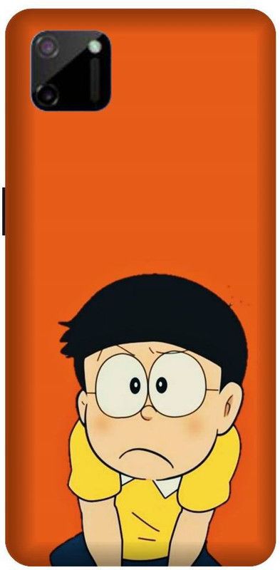 URCHIN Back Cover for Realme C11 Nobita, doraemon, cartoon, cute, funny  (Multicolor, Shock Proof, Pack of: 1)