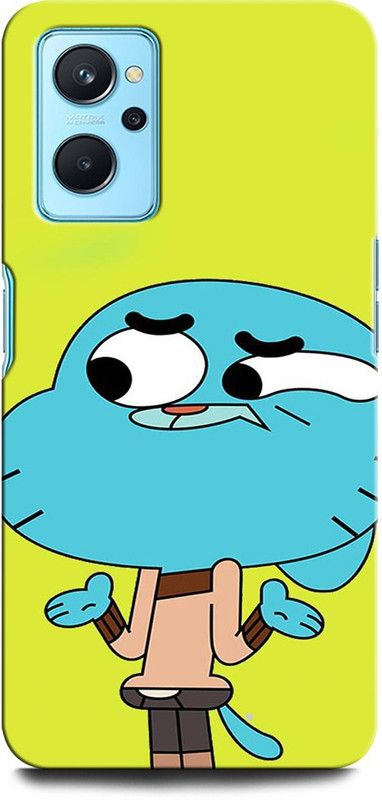 ORBIQE Back Cover for OPPO K10 GUMBALL, LOVE, ART  (Multicolor, Hard Case, Pack of: 1)