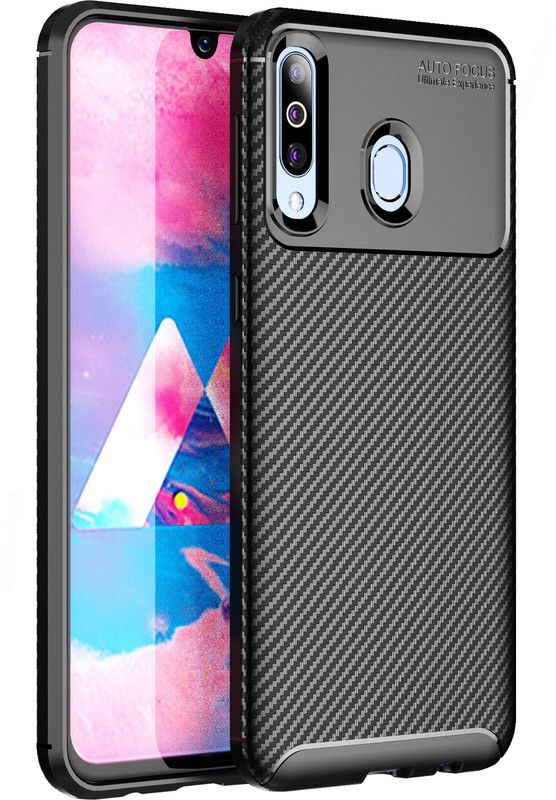 Golden Sand Back Cover for Samsung Galaxy M30  (Black, Shock Proof)