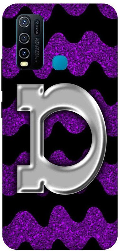SSMORYA Back Cover for Vivo Y30 ,D Pink Latter Multicolour Printed  (Multicolor, Shock Proof, Pack of: 1)