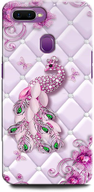 Afterglow Back Cover for Oppo F9 PEACOCK, PEAFOWL, BIRD, FEATHER, COLORFULL, ART, TEXTURE, ABSTRACT  (Multicolor, Shock Proof, Pack of: 1)