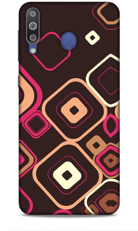 Keviv Back Cover for Samsung Galaxy M30  (Brown, Pink)