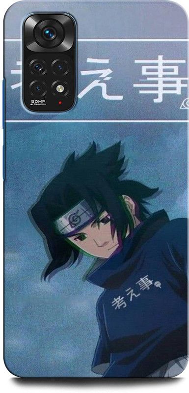 INTELLIZE Back Cover for Redmi Note 11 UCHIHA MADARA, ANIME, GIRL, NEON, NARUTO  (Multicolor, Hard Case, Pack of: 1)