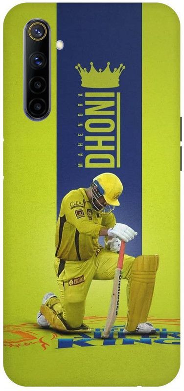 PICHKU Back Cover for REALME 6i  (Yellow, Hard Case, Pack of: 1)