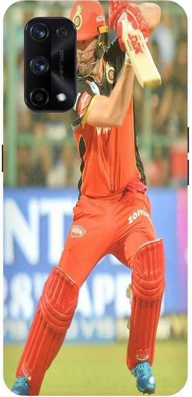 Bluvver Back Cover for Realme X7 Pro, RMX2121, Printed AB de Villiers Back Cover  (Multicolor, Hard Case, Pack of: 1)