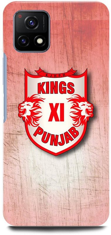 play fast Back Cover for Vivo Y72 5G, V2060 KINGS, 11, ELEVEN, PUNJAB, IPL, TEAM, LOGO  (Red, Hard Case, Pack of: 1)