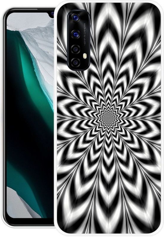 SUPER CASE Back Cover for Realme Narzo 7, Realme Narzo 30 4G, Realme Narzo 20 Pro  (Black, Grey, Grip Case, Silicon)