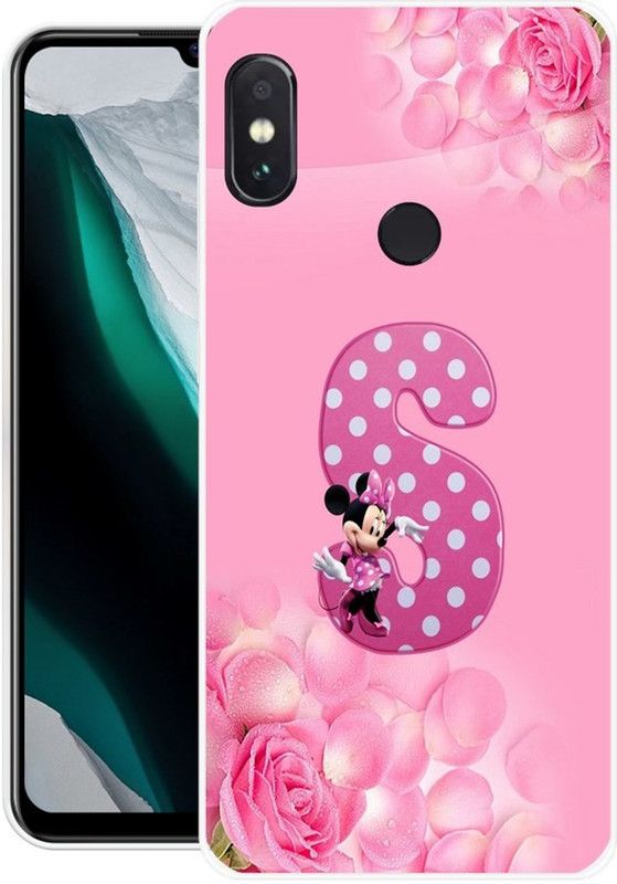 PINKZAP Back Cover for Mi Redmi Note 6 Pro  (Pink, Grip Case, Silicon, Pack of: 1)