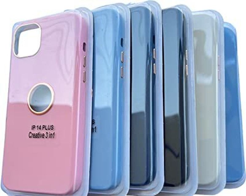 CasesNCover Back Cover for iPhone 14  (Black, Silicon, Pack of: 1)