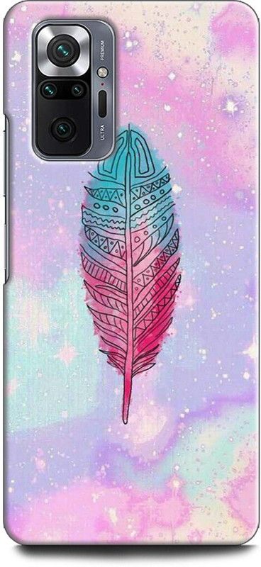 INDICRAFT Back Cover for REDMI Note 10 Pro DREAM CATCHER, FEATHER, COLORFUL, ABSTRACT  (Multicolor, Dual Protection, Pack of: 1)