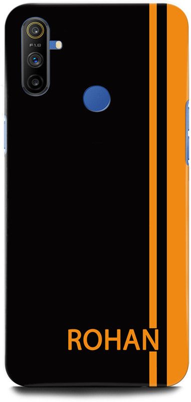 GRAFIQE Back Cover for Realme Narzo 10A RMX2020 ROHAN, ROHAN NAME  (Multicolor, Shock Proof, Pack of: 1)