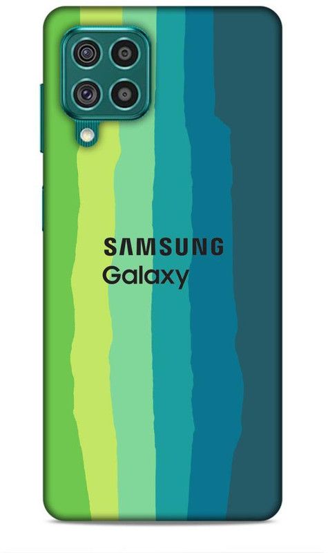 Samsidhi Back Cover for Samsung Galaxy F62  (Green, Waterproof)