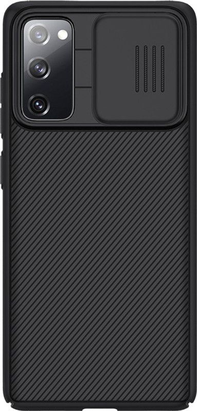 Nillkin Back Cover for Samsung Galaxy S20 FE  (Black, Shock Proof, Pack of: 1)