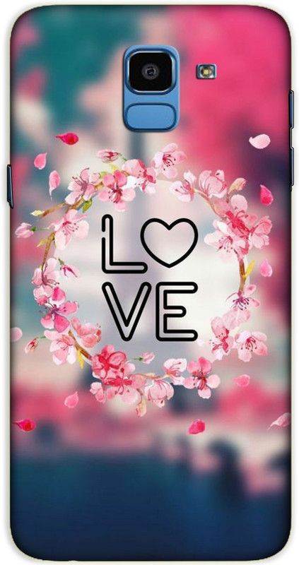 iprinto Back Cover for Samsung Galaxy On6, Samsung Galaxy J6 I love You Back Cover  (Pink, Shock Proof)