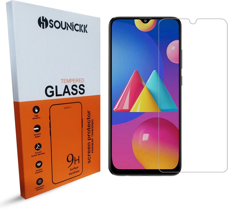 Sounickk Tempered Glass Guard for Samsung Galaxy M12 (Matte)  (Pack of 1)