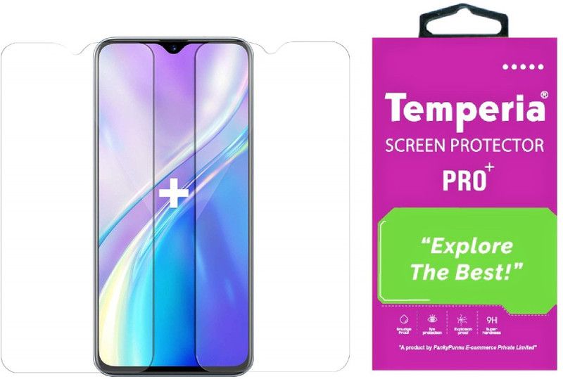 Temperia Tempered Glass Guard for Realme X2  (Pack of 2)