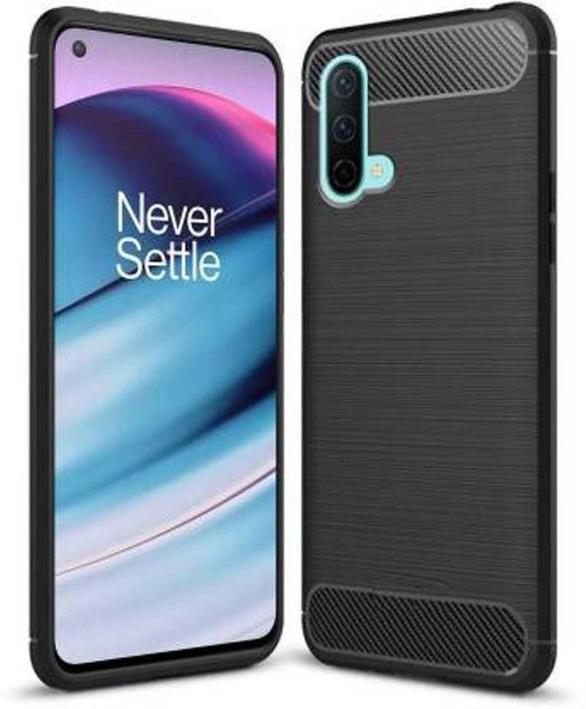 DMJHP Back Cover for OnePlus Nord CE 5G  (Black, Pack of: 1)