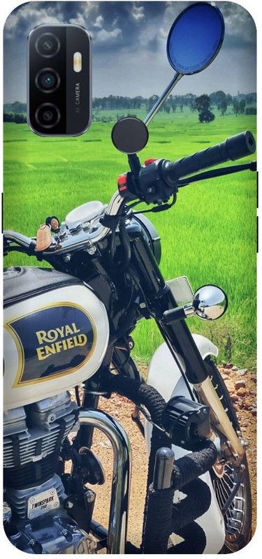 UMPRINT Back Cover for Oppo A33/Oppo CPH2137 Royel Enfield Bike Classic Bike Printed Back Cover  (Multicolor, Hard Case)