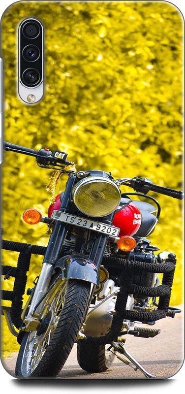 Afterglow Back Cover for SAMSUNG Galaxy A50s ROYAL ENFIELD, BIKE, MOTORCYCLE, MOTORBIKE  (Multicolor, Shock Proof, Pack of: 1)