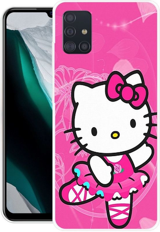 BLUEZAP Back Cover for Samsung Galaxy M31s  (Pink, White, Grip Case, Silicon, Pack of: 1)