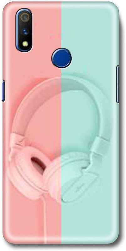 SPBR Back Cover for Realme 3, Realme 3i  (Blue, Pink, Hard Case)