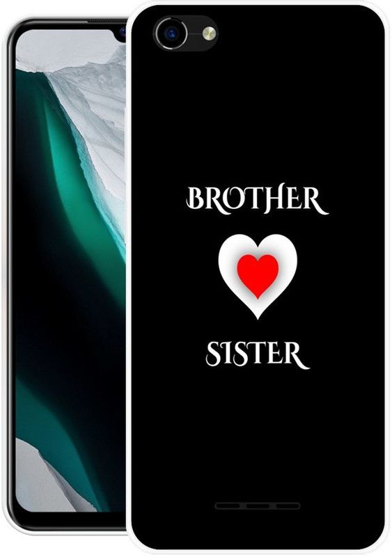 KLC Back Cover for Lava Z61  (Multicolor, Grip Case, Silicon)