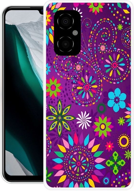 redfly Back Cover for Poco M4 5G  (Multicolor, Grip Case, Silicon, Pack of: 1)