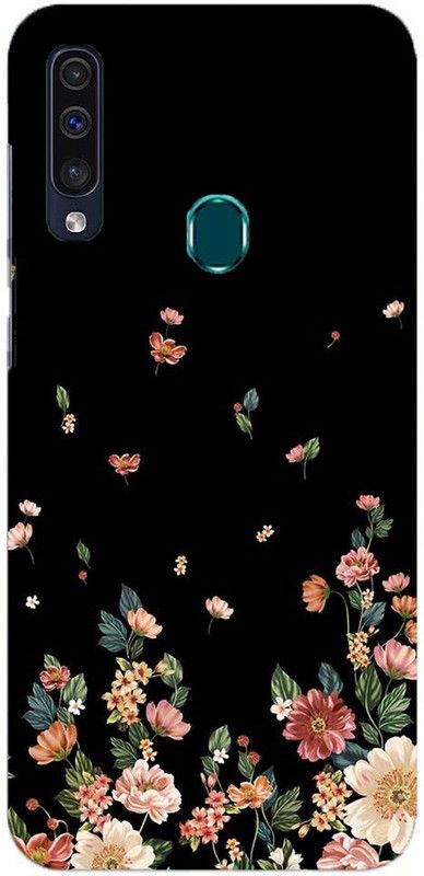 NDCOM Back Cover for Samsung Galaxy A20s Flowers Girly Printed  (Multicolor, Hard Case, Pack of: 1)
