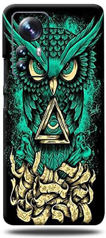 Mclaxa Mi 12 lite 5g, Angry Owl For redmi 12 lite Mobile Skin  (Angry Owl (Skin Sticker (Not Back Cover))
