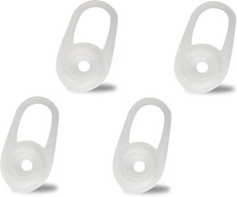 Somapa Bluetooth earbuds Soft Silicone Bud In (Pack of 4, White) In The Ear Headphone Cushion  (Pack of 4, White)