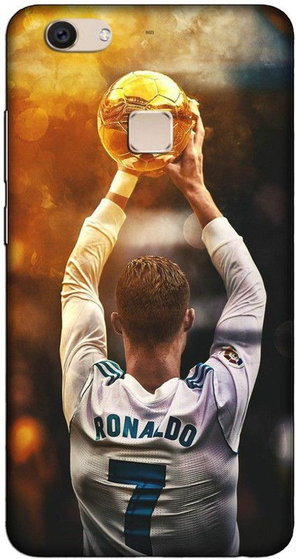 CROKIAN Back Cover for Vivo V7 Plus Ronaldo Back Cover  (Multicolor, Hard Case, Pack of: 1)
