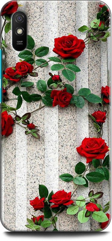 KEYCENT Back Cover for REDMI 9i Sport PINK ROCE, ROSES, FLOWERS, NATURE, ABSTRACT, TEXTURE  (Multicolor, Shock Proof)