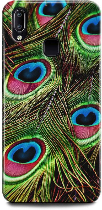 INTELLIZE Back Cover for Vivo y91/ 1816 peacock,Printed  (Multicolor, Shock Proof, Pack of: 1)