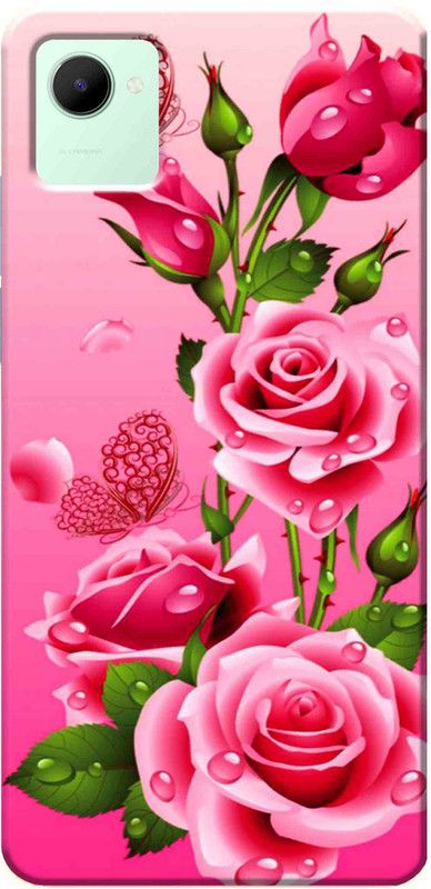 StroFit Back Cover for Realme C300/ Realme C30 4G 2522  (Multicolor, Anti-radiation, Silicon, Pack of: 1)