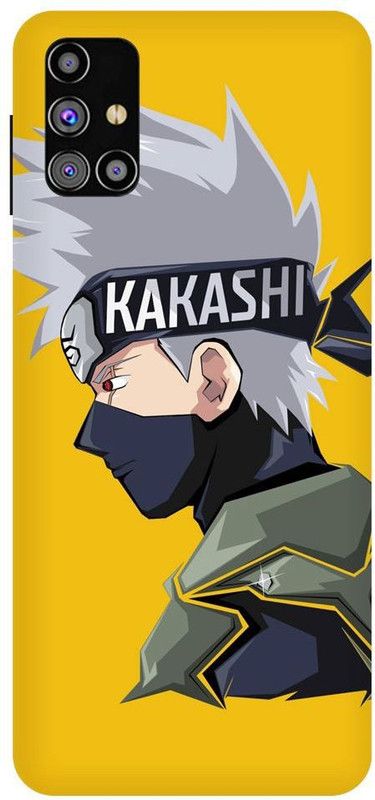 URCHIN Back Cover for Samsung M31 Kakashi, Naruto, Anime, Neon,superhero,Ninja, Black  (Multicolor, Shock Proof, Pack of: 1)