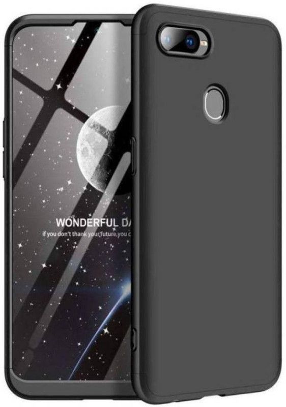 ZIVITE Front & Back Case for Realme 3 Pro  (Black, Dual Protection, Pack of: 1)