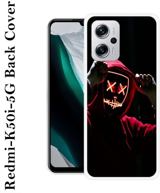 KUDI Back Cover for Redmi K50i 5G  (Multicolor, Grip Case, Silicon, Pack of: 1)