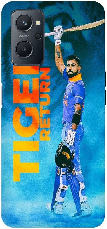 Zaplab Back Cover for OPPO A96, CPH3051 Tiger,virat kohli Printed  (Multicolor, Hard Case, Pack of: 1)