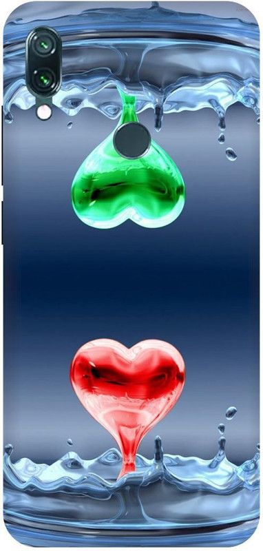 THESTONEWELL Back Cover for REDMI NOE 7 PRO  (Blue, Waterproof, Pack of: 1)