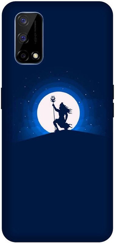 SSMORYA Back Cover for Realme Narzo 30 pro, Shiv Print Back Cover  (Multicolor, Hard Case, Pack of: 1)
