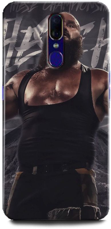 INTELLIZE Back Cover for OPPO F11/CPH1911 Braun Strownman,Printed  (Multicolor, Shock Proof, Pack of: 1)