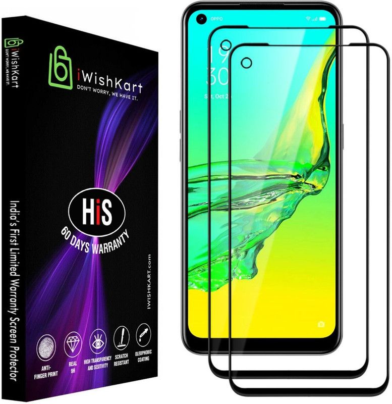 iWishKart Edge To Edge Tempered Glass for realme GT NEO 3T 80W, Realme GT NEO 3T 80W 5G  (Pack of 2)