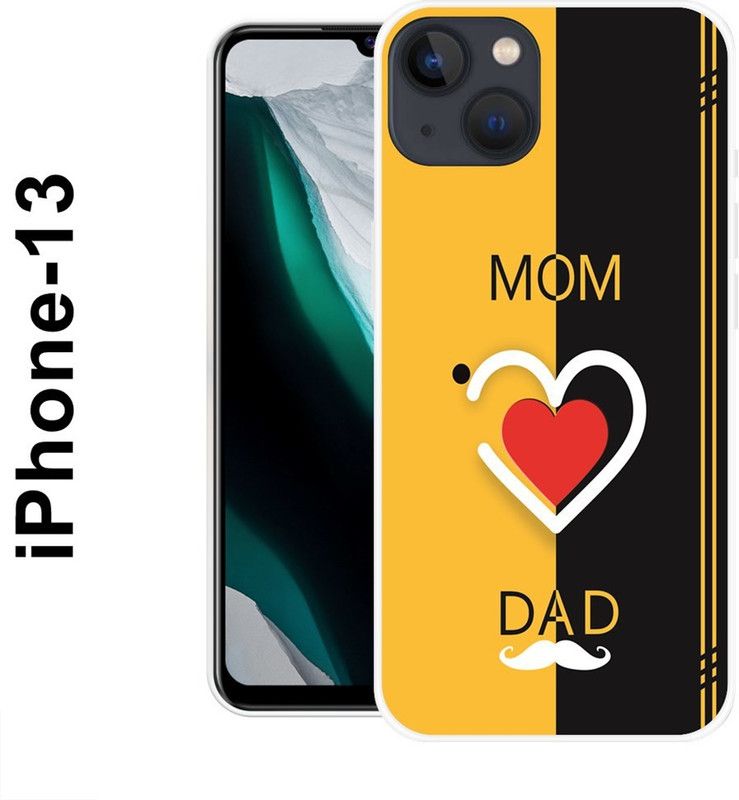 JAIKARA Back Cover for Apple iPhone 13  (Multicolor, Silicon, Pack of: 1)