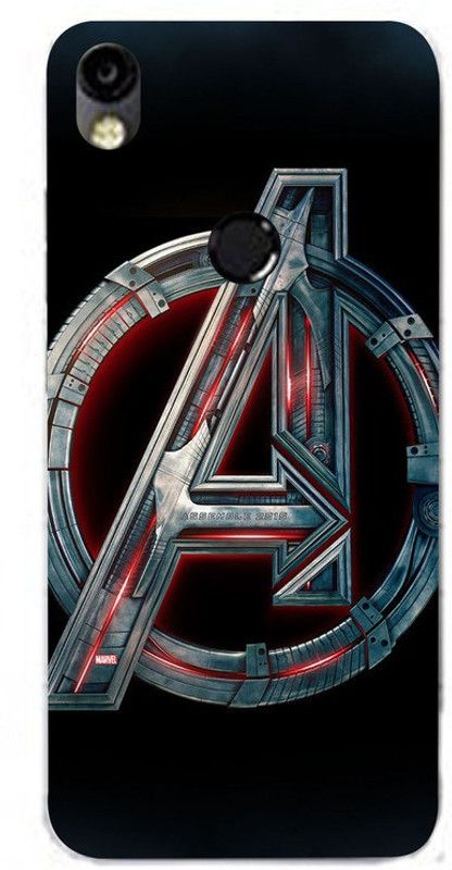 Golden Mask Back Cover for Sky Hawk Back Cover For Tecno Camon I Air Avenger Logo  (Multicolor, Waterproof, Silicon, Pack of: 1)