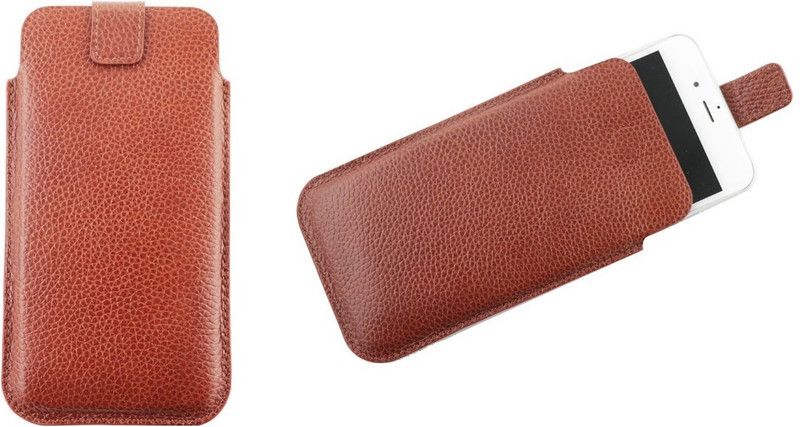 HARITECH Pouch for Xiaomi 11i HyperCharge 5G / Xiaomi 11i / Redmi Note 11T 5G  (Brown, Grip Case, Pack of: 1)