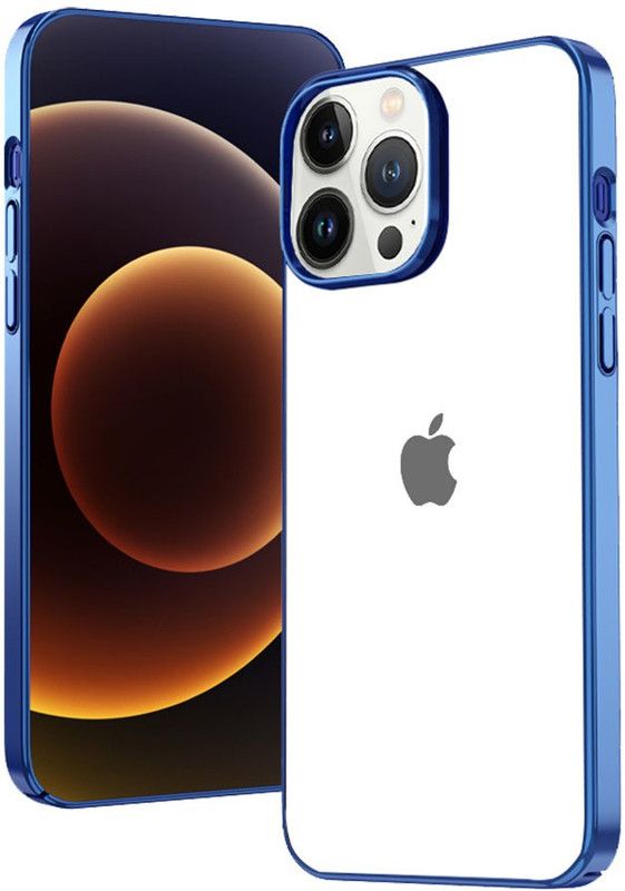 STUFFCOOL Back Cover for Apple iPhone 13 Pro  (Blue, Hard Case, Pack of: 1)