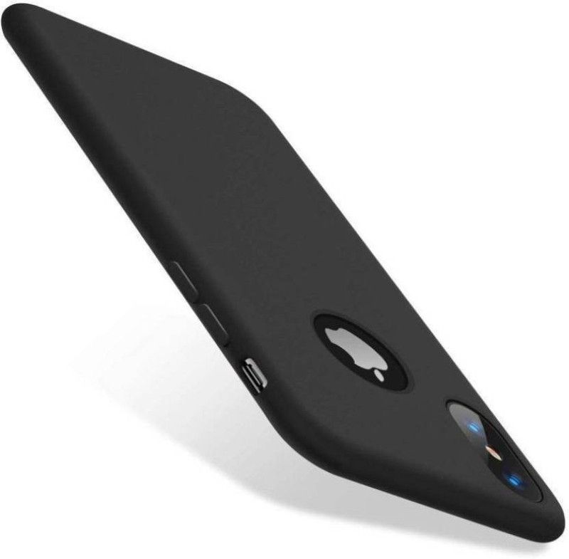 MOBIRUSH Back Cover for Apple iPhone XR  (Black, Silicon, Pack of: 1)